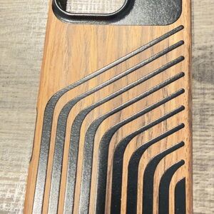 Wooden/Carbon Fiber iPhone 16 Pro Max Case